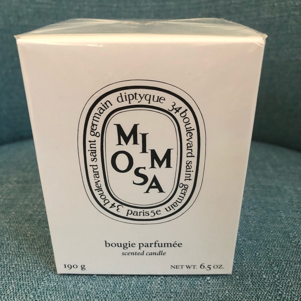 Mimosa Scented Candle, Size: 6.5oz